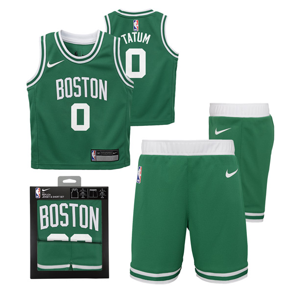 Nike NBA Celtics Tatum Icon Junior Jersey Box Set