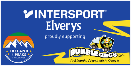 INTERSPORT Elverys takes on the 4 Peaks Challenge in aid of BUMBLEance.