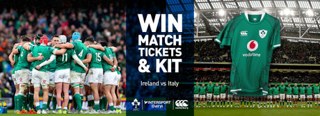 WIN Ireland vs Italy Tickets Plus Kit