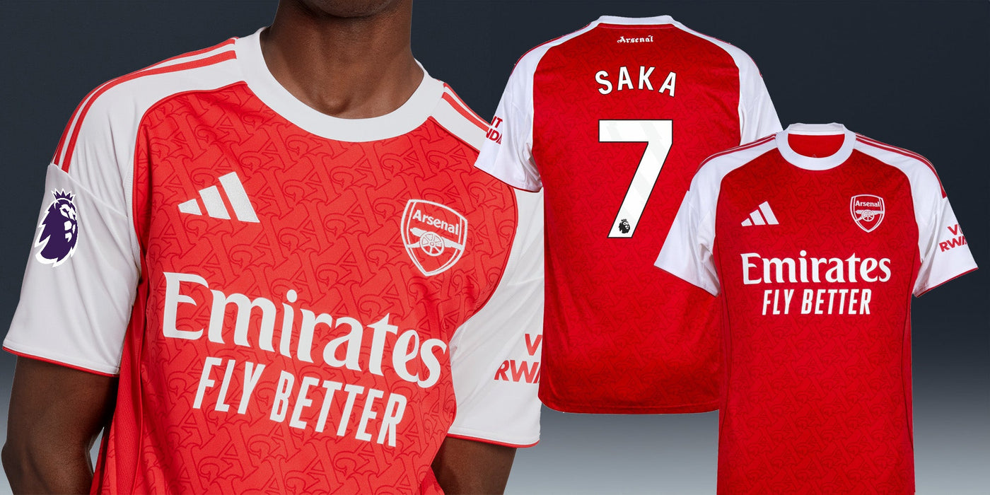 Arsenal Jersey Print Personalisation