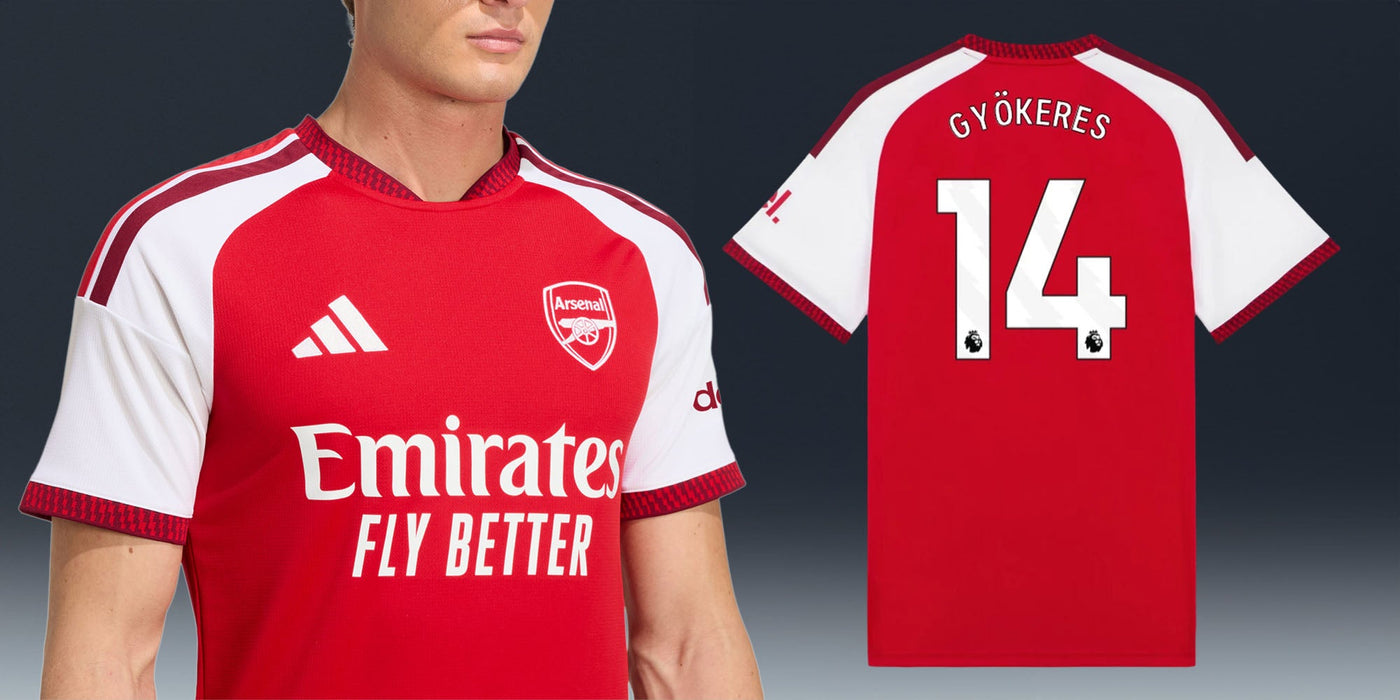 Arsenal Jersey Print Personalisation