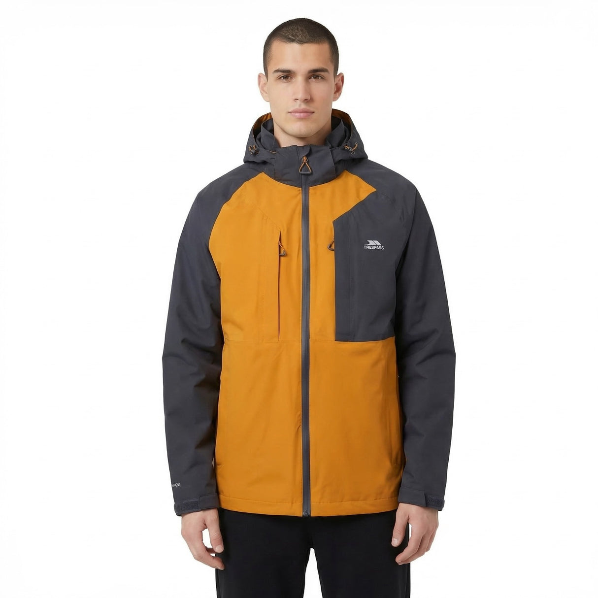 Trespass Mens Fala Outdoor Jacket Ginger