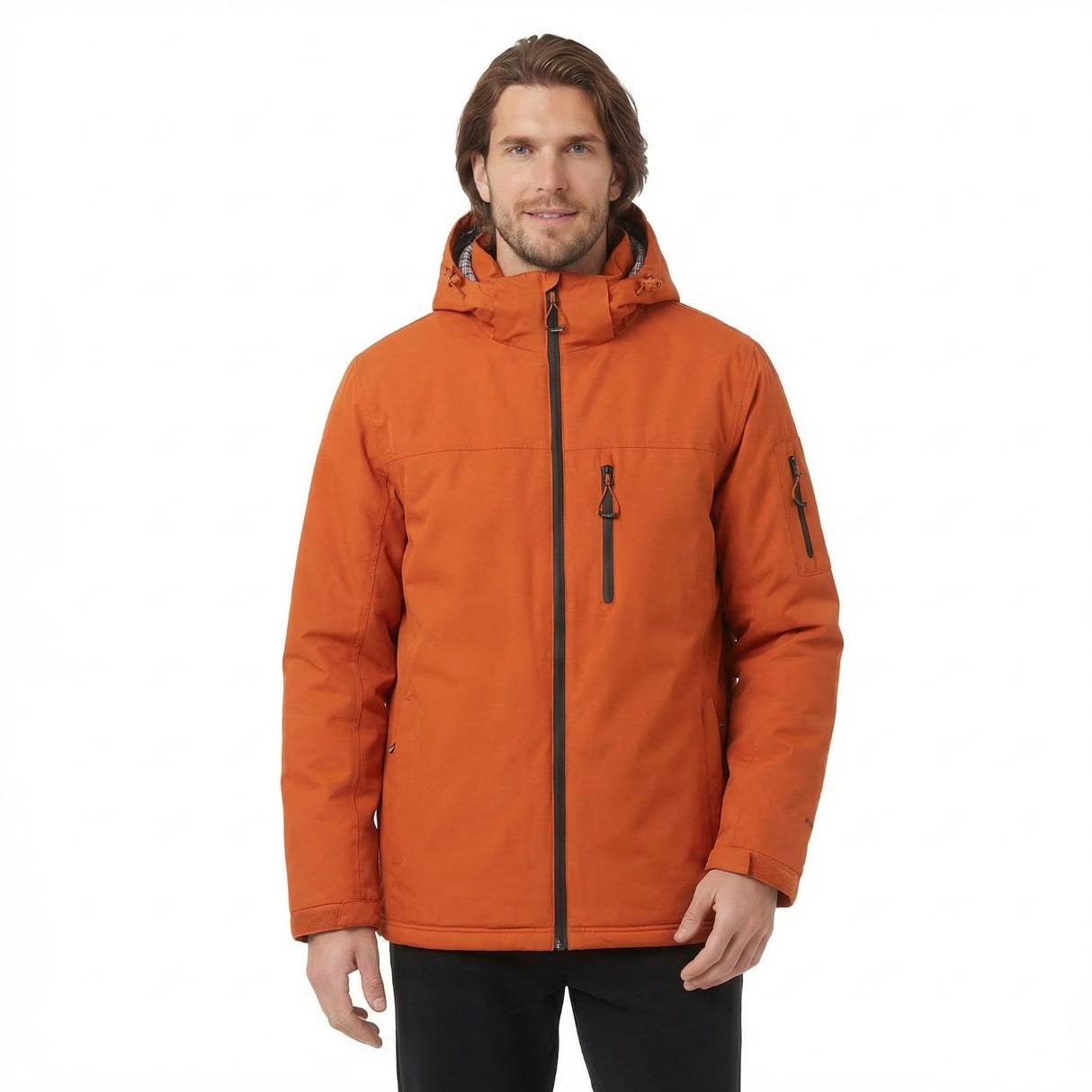 Trespass Mens Kirkbost Jacket Spice Orange