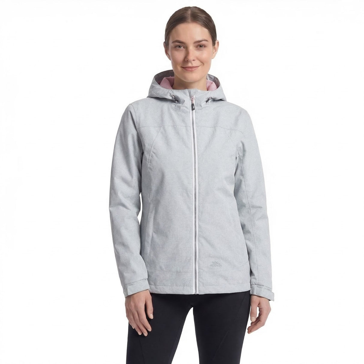 Trespass Womens Virtual Waterproof Jacket Grey Marl