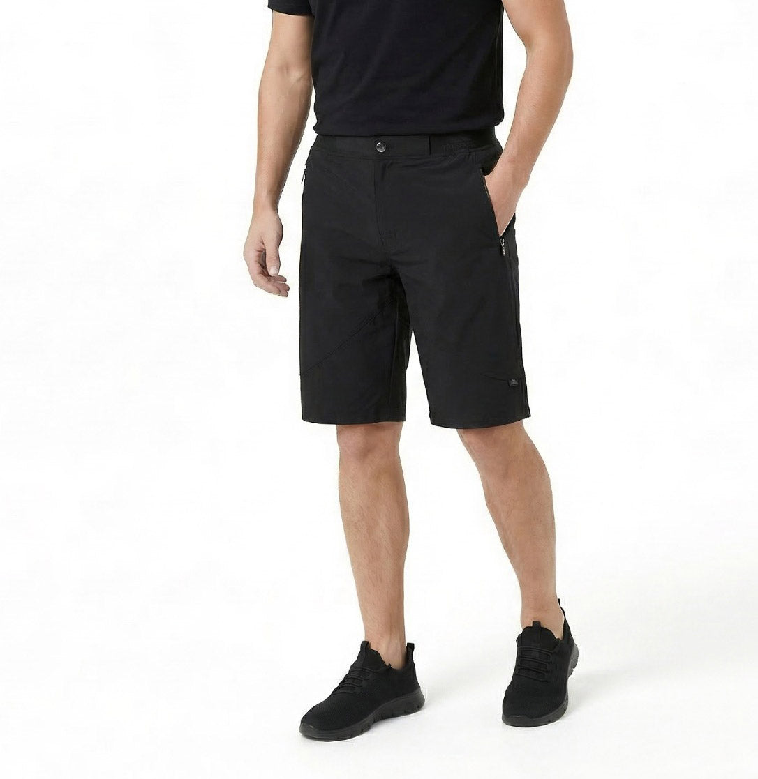Trespass Mens Hainford Shorts Black
