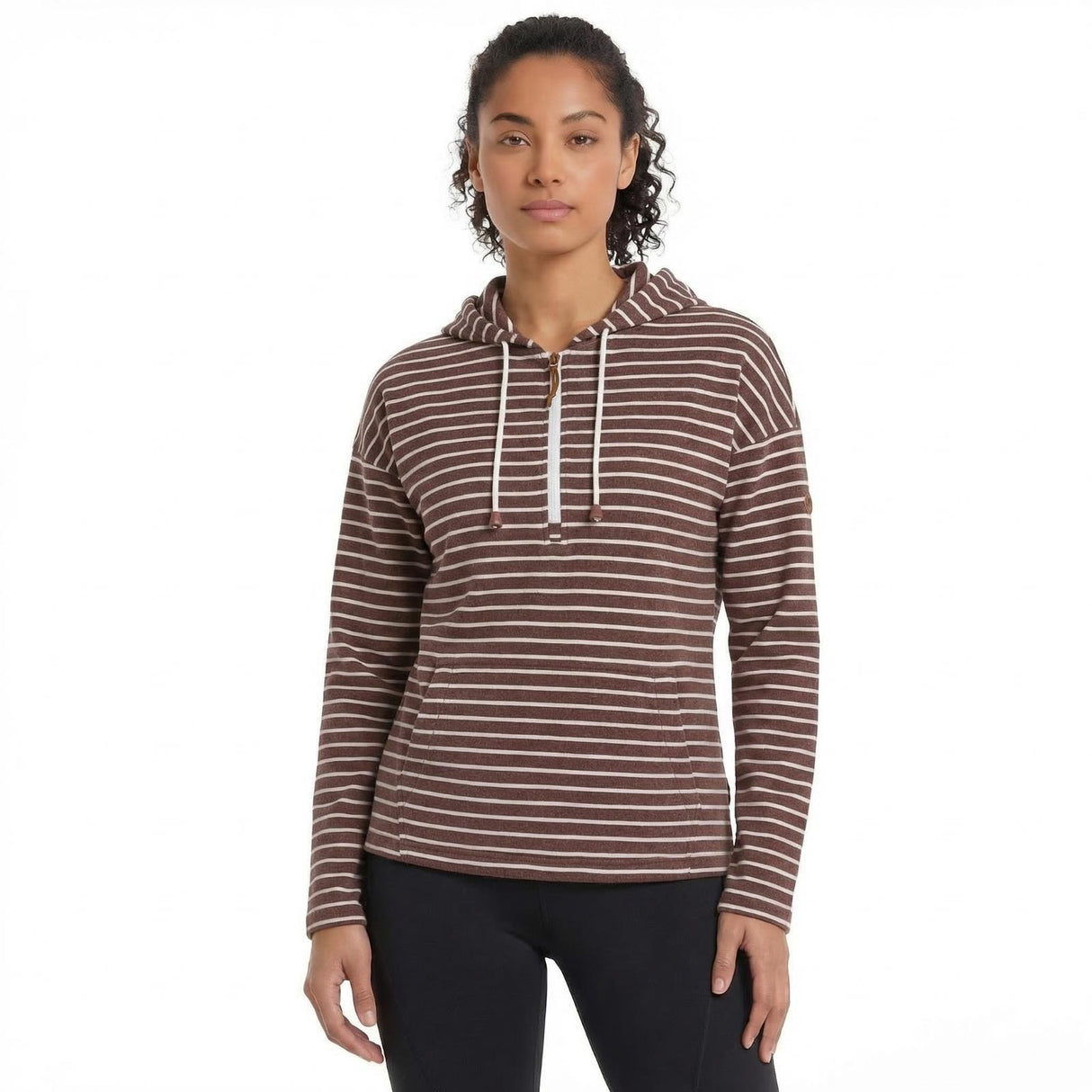 Trespass Womens Softly Hoodie Chestnut
