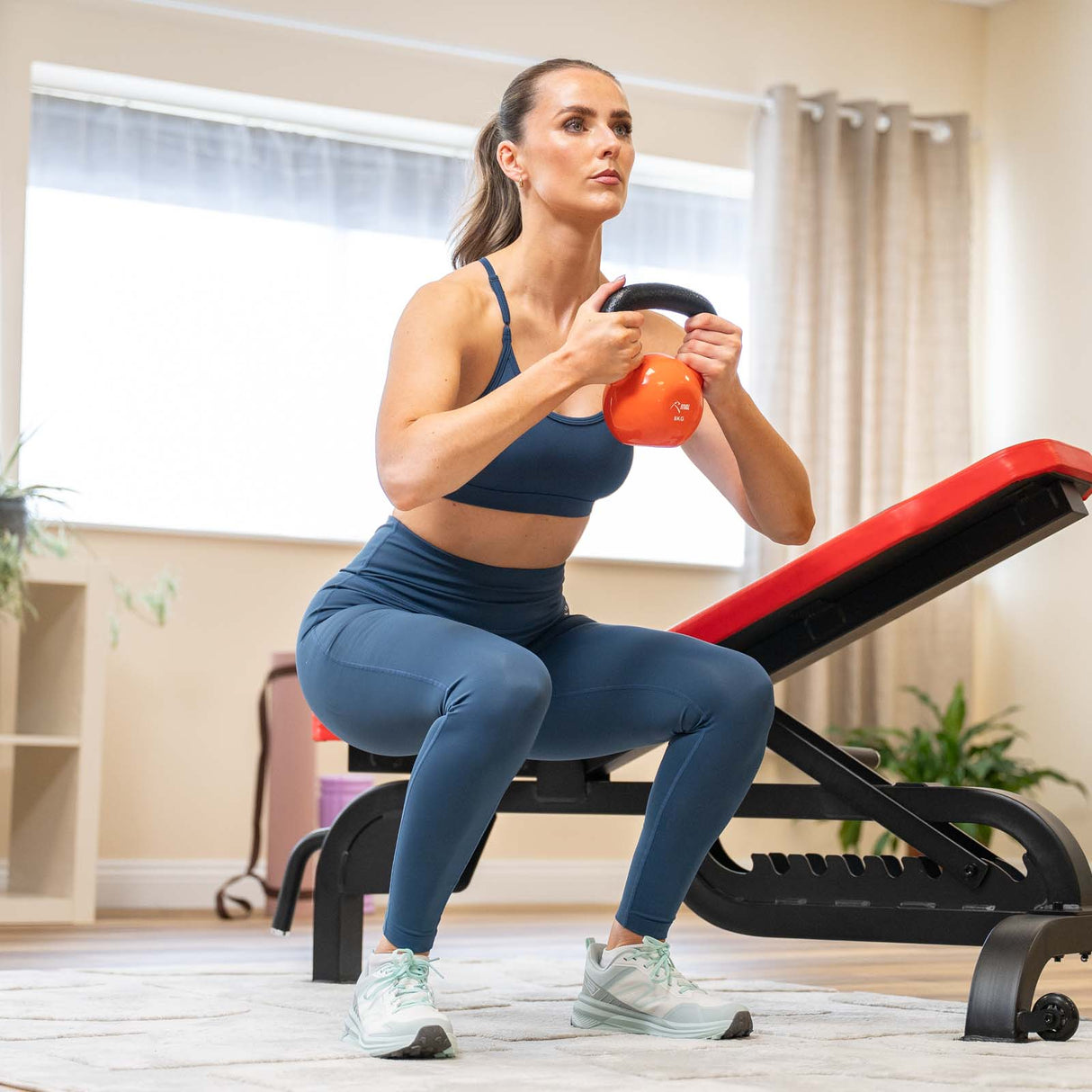 Rival Vinyl Coated Kettlebell - 8kg