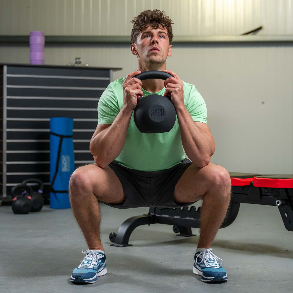 Rival Cast Iron Kettlebell 28kg