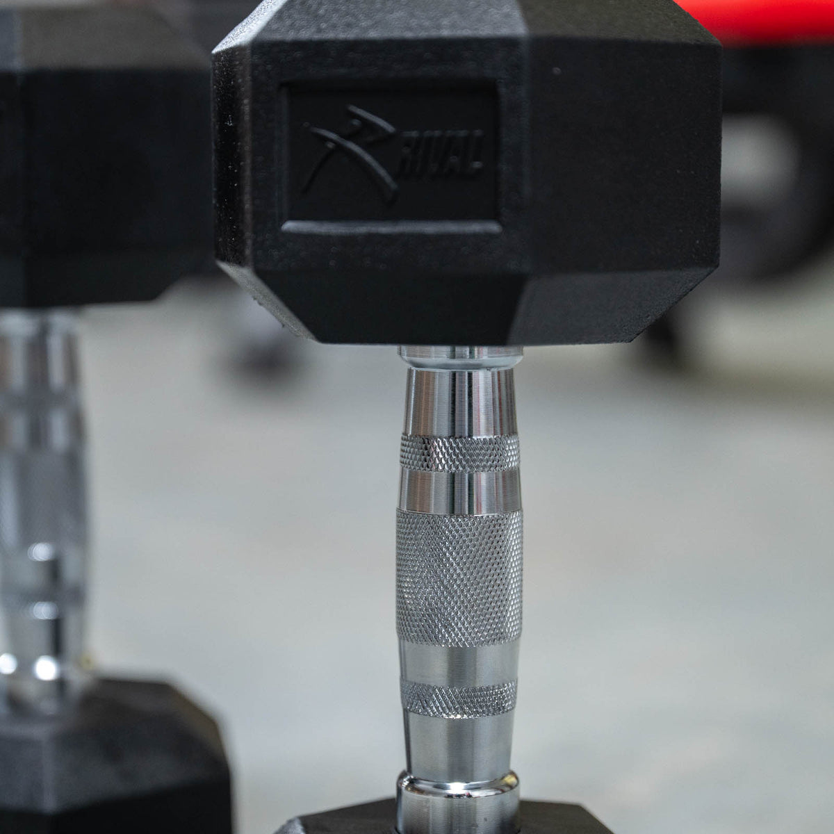 Rival Rubber Hex Dumbbell 10kg Pair