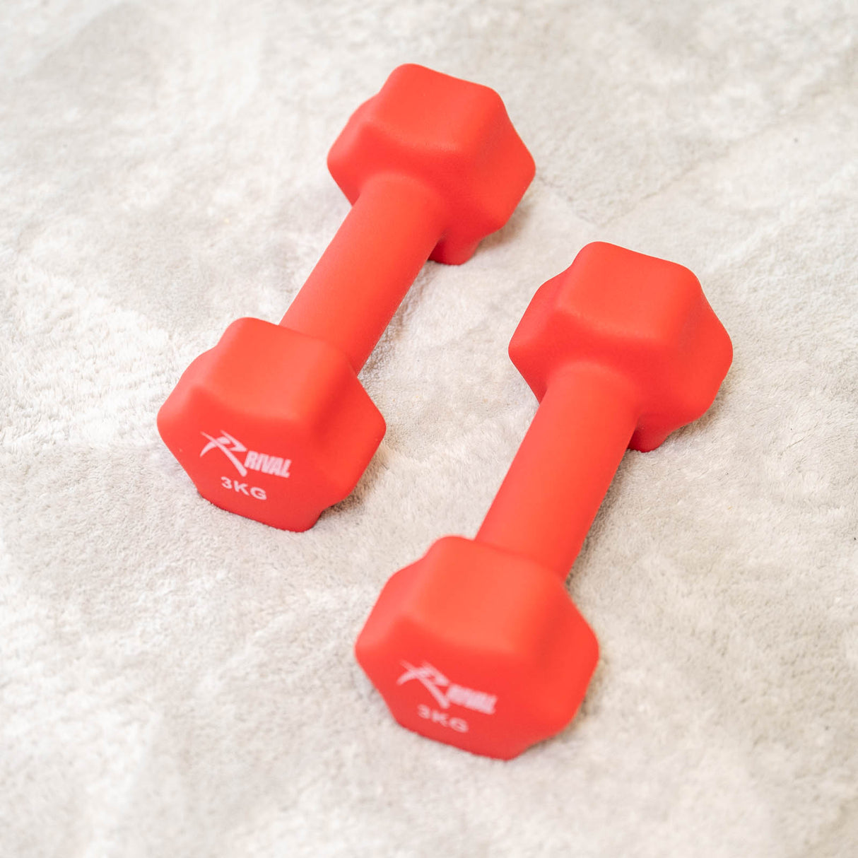Rival Neoprene Dumbbells - 3kg Pair