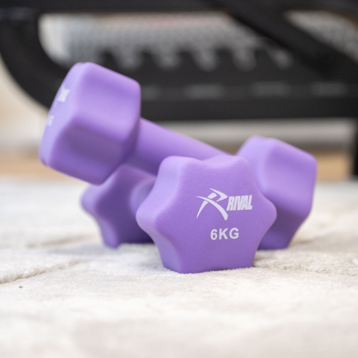 Rival Neoprene Dumbbells - 6kg Pair