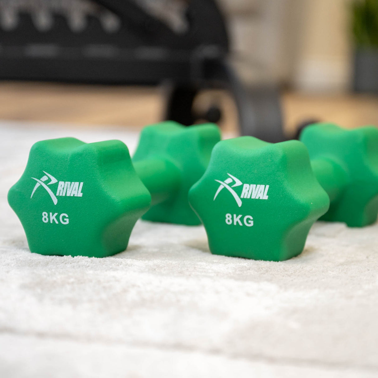 Rival Neoprene Dumbbells - 8kg Pair