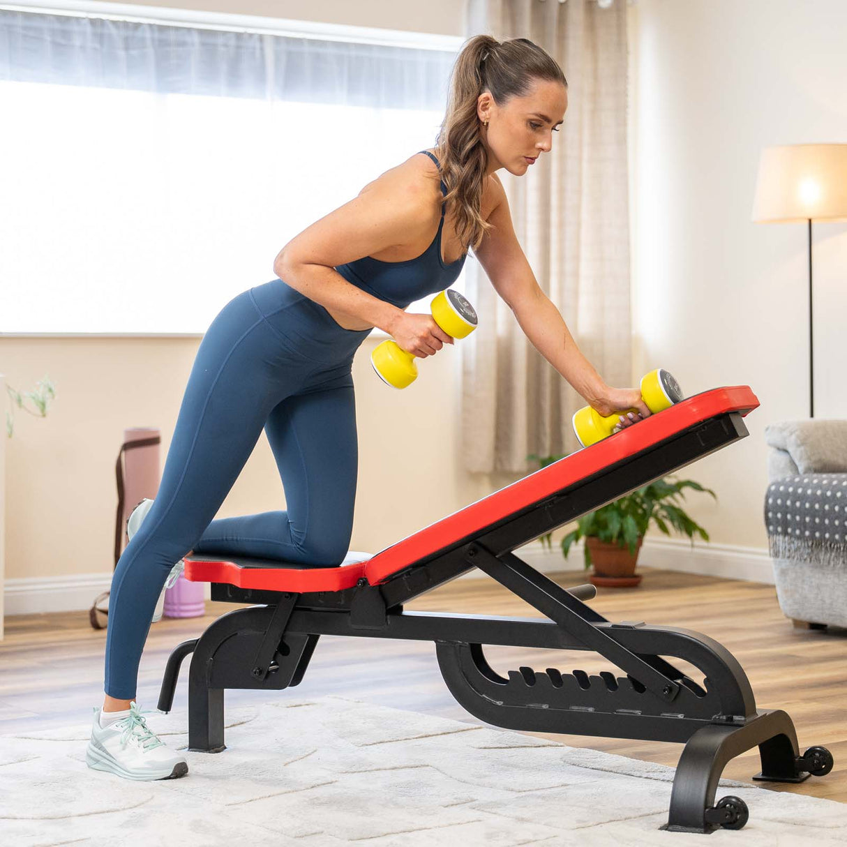 Body Sculpture Vinyl Dumbbell Set - 2 x 2kg