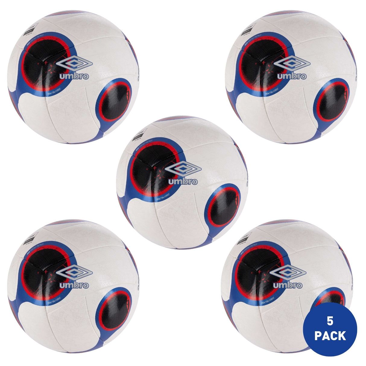 Umbro Neo Swerve Premier FQ Graphic Football - 5 Pack