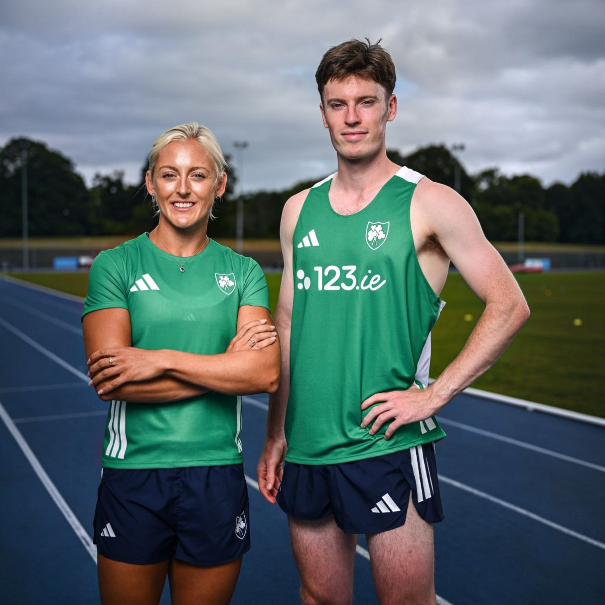 adidas Athletics Ireland Mens Lightweight Running Singlet