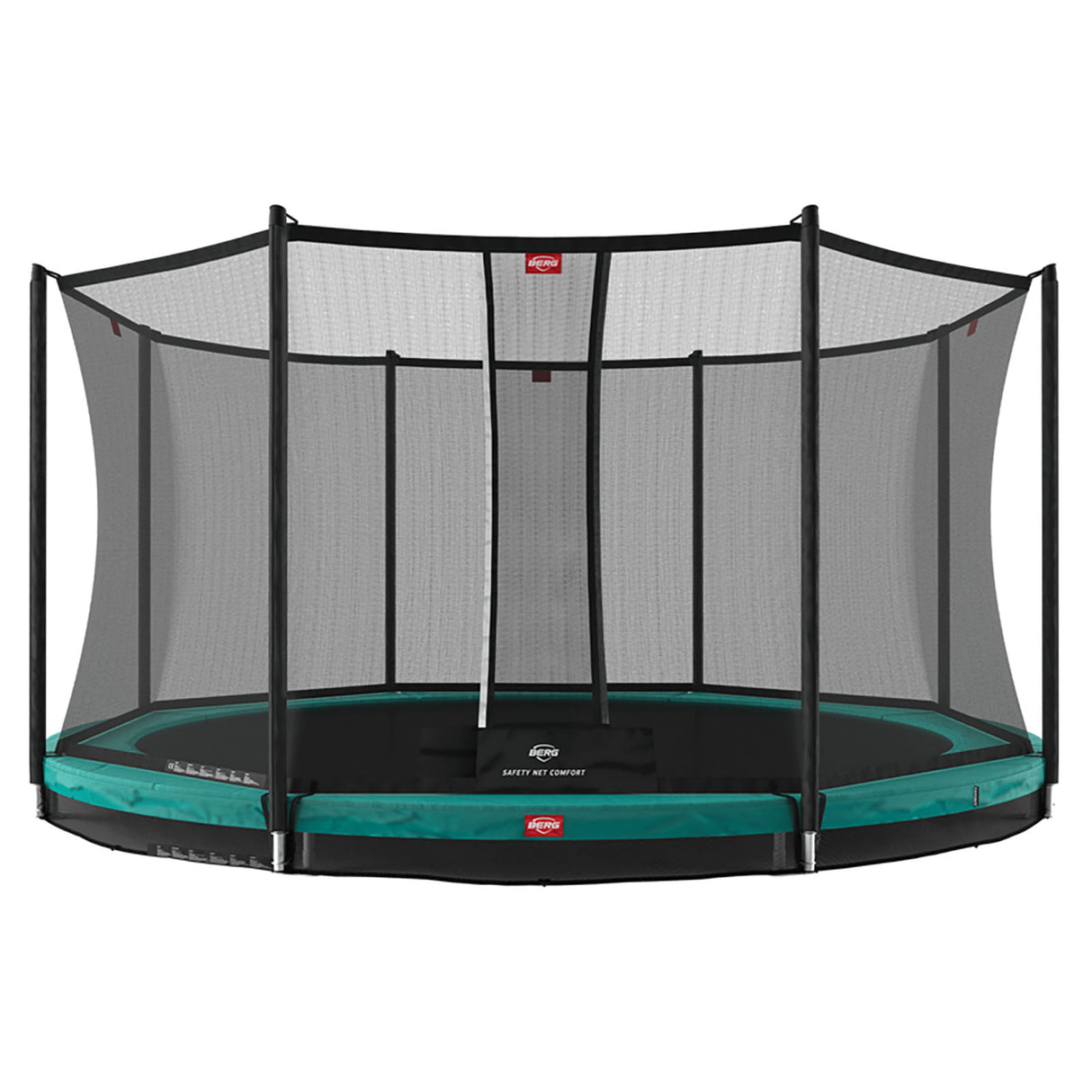 BERG Favorit InGround 330 Trampoline Green + Safety Net Comfort