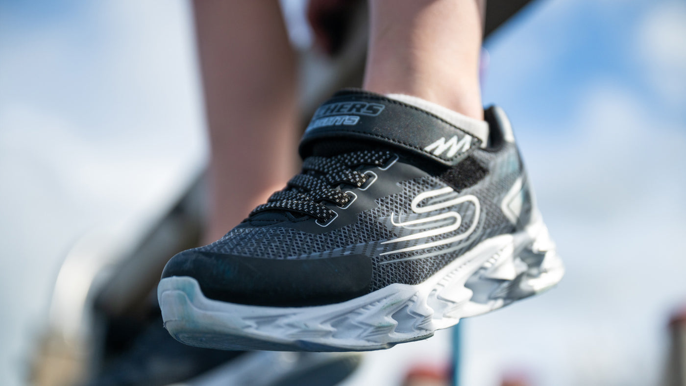 Back To School Black Footwear Banner