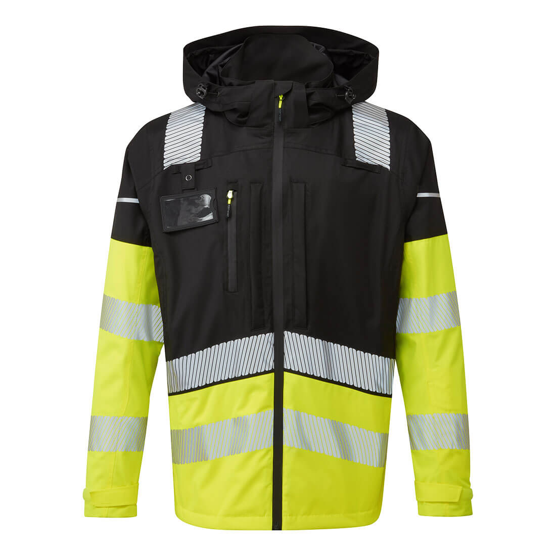 Portwest Ultimate Modular Hi-Vis 3-in-1 Rain Jacket Yellow/Black