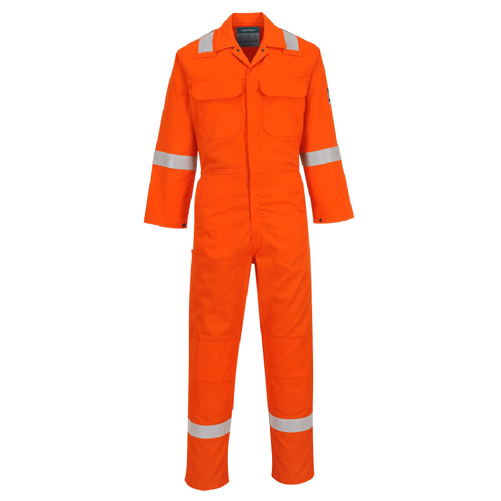 Portwest Bizweld Work FR Classic Coverall Orange