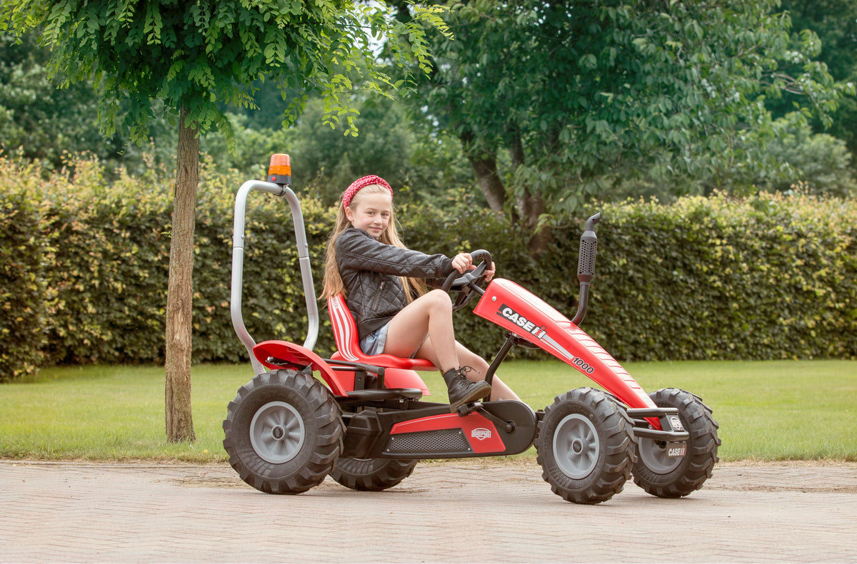 BERG XL Case IH BFR Go-Kart and Trailer