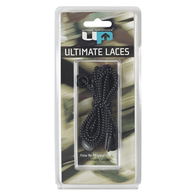 UP Reflective Laces Black