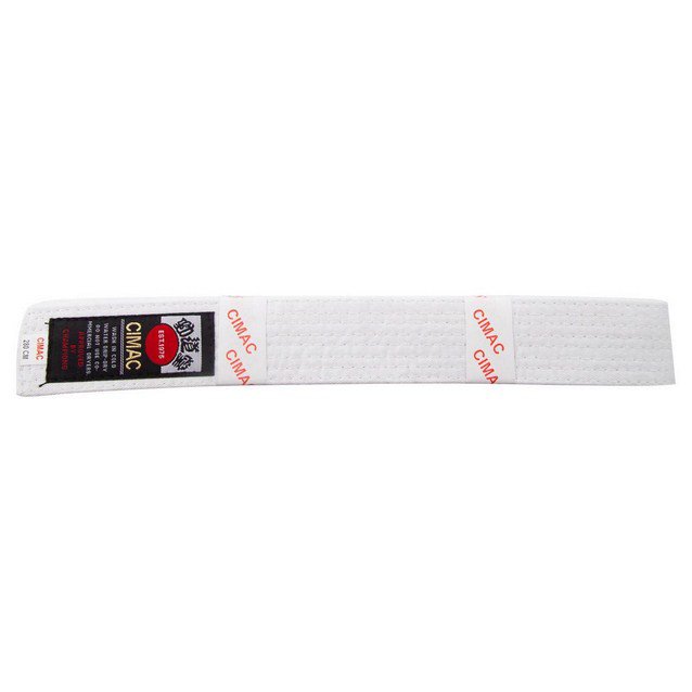 Cimac Karate Belt -240cm, White