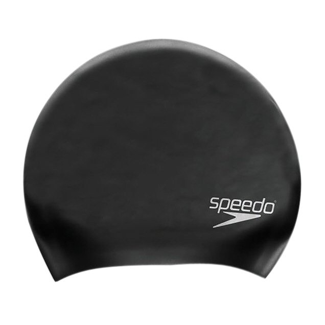 Speedo Long Hair Cap Black