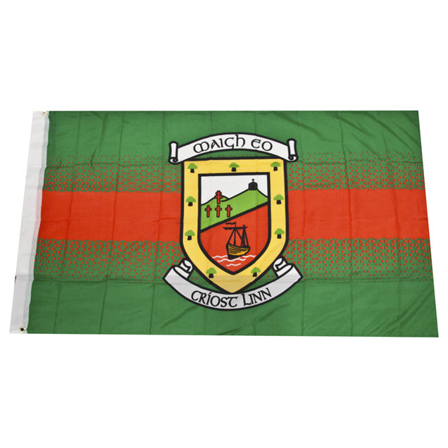 Mayo GAA Flag 5x3 Intersport Elverys mayo-gaa-flag-5x3-intersport-elverys