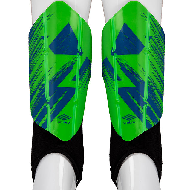 Umbro Neo Flexi Guard W/D Sock, Lime/Royal Intersport Elverys