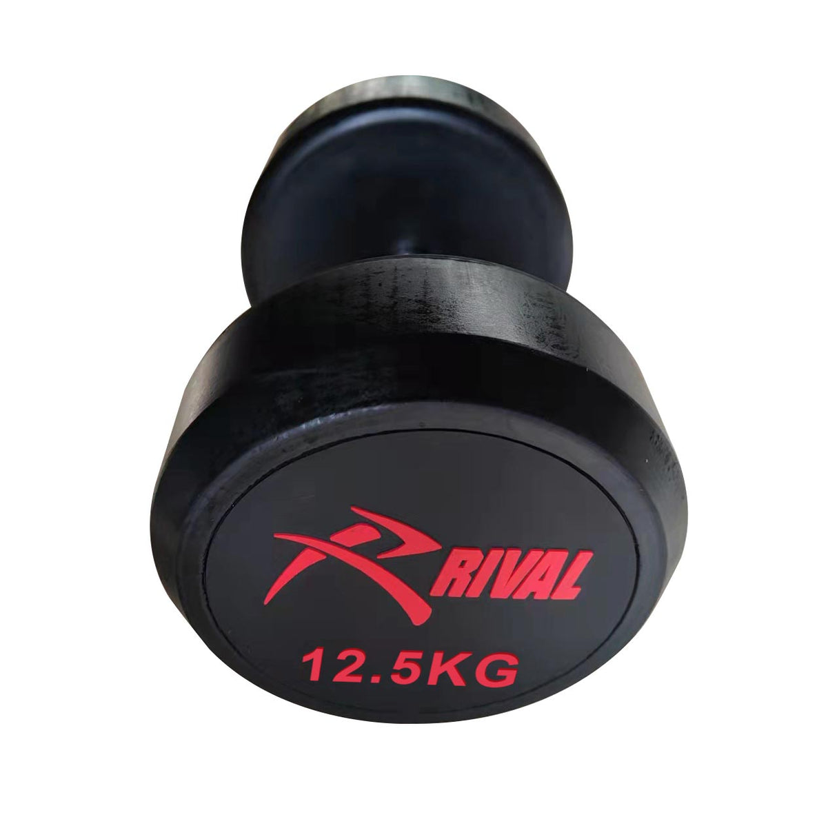 Rival Round Rubber Dumbbells - 12.5kg Pair