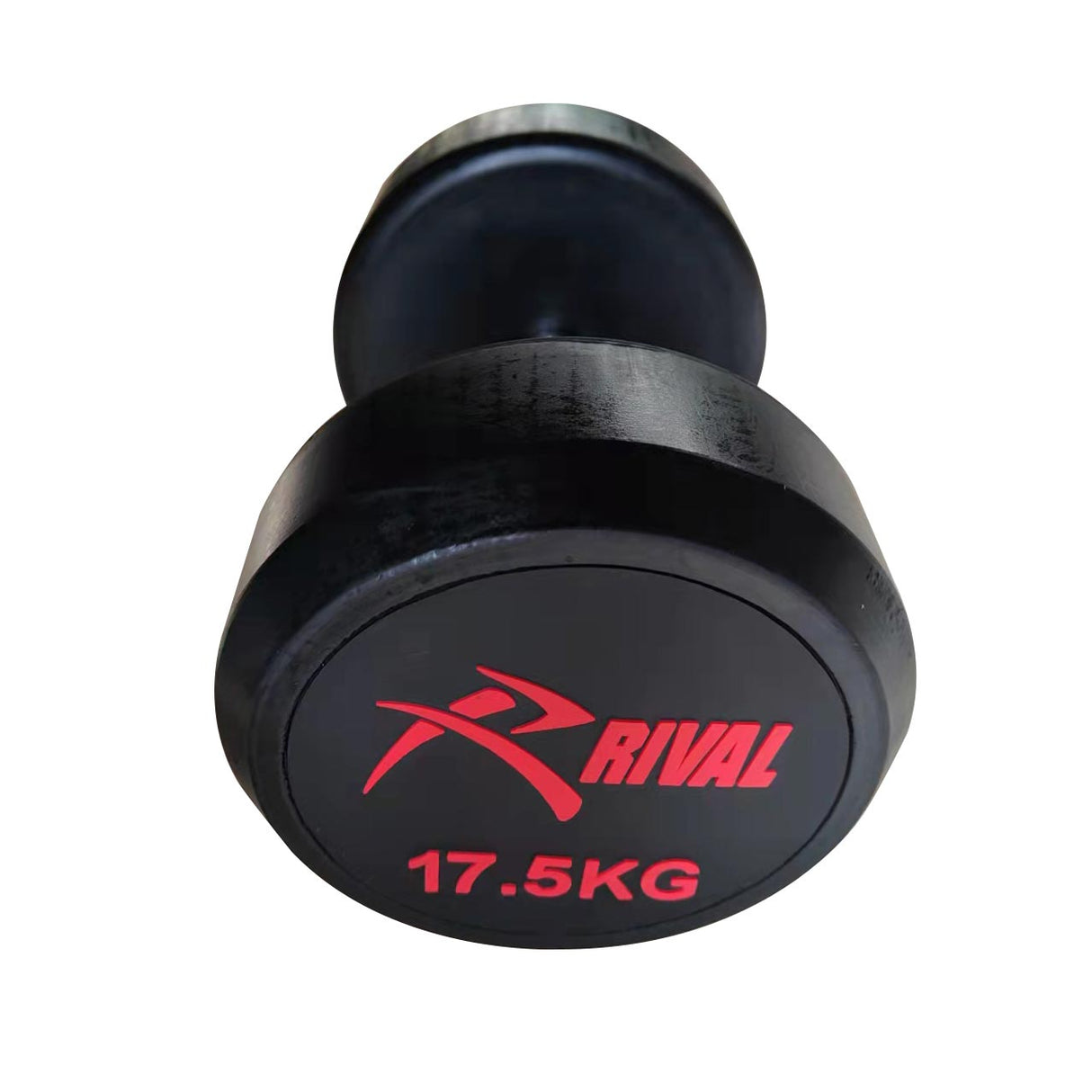 Rival Round Rubber Dumbbells - 17.5kg Pair