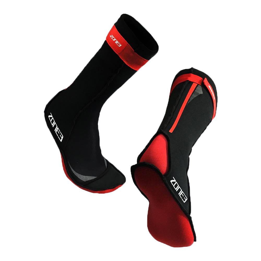 Zone3 Neoprene Swim Socks Blk