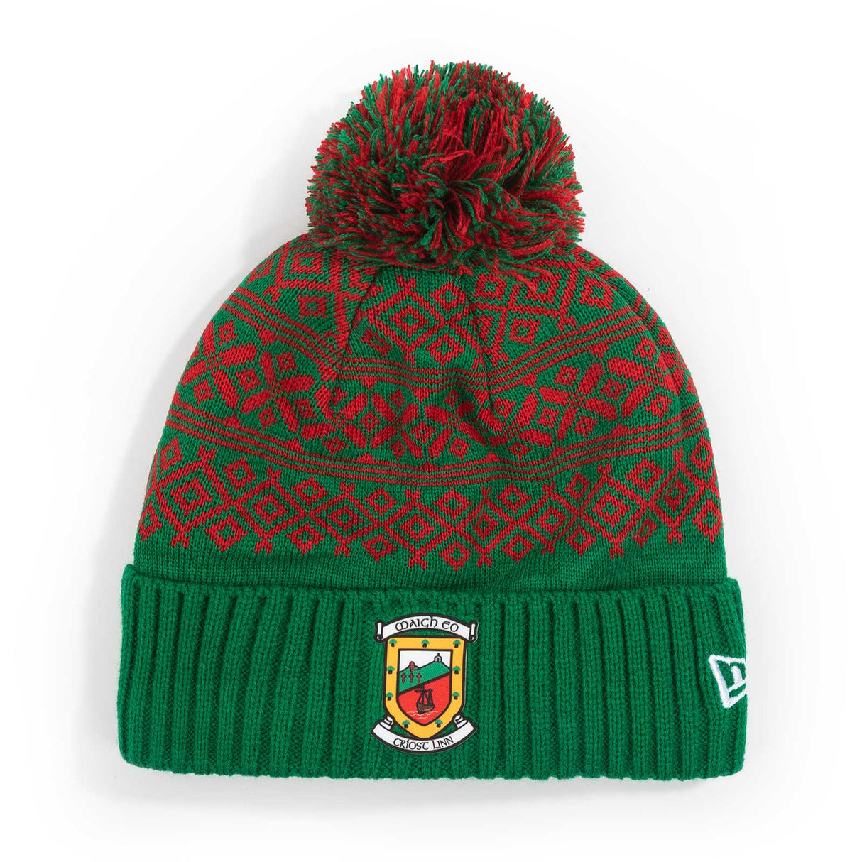 New Era Mayo Winter Knit Bobble Hat