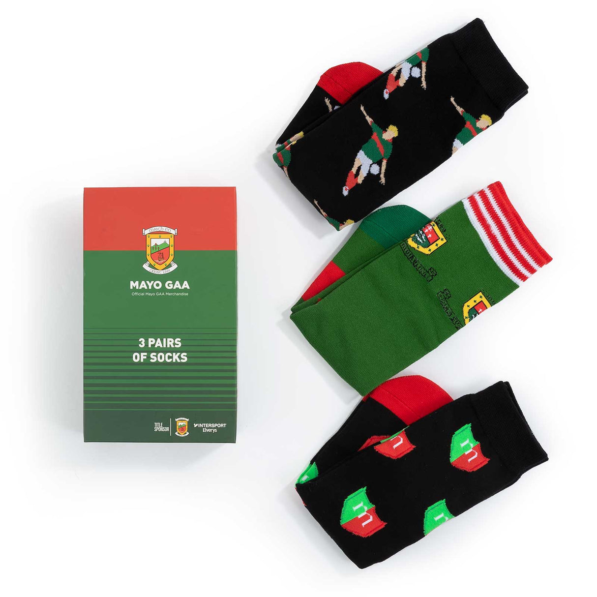 Mayo Gift Box 3 Pack Kids Socks