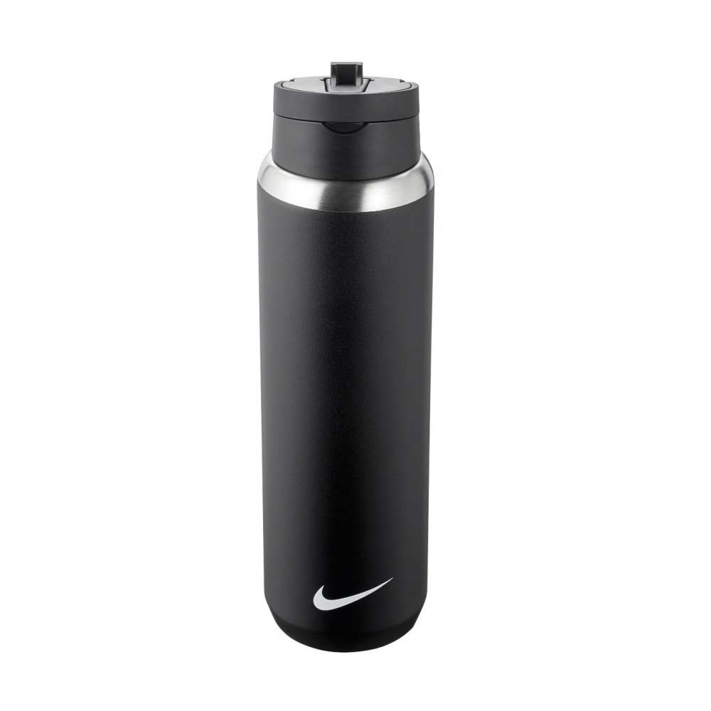 Nike SS Recharge Straw Bottle 24oz Black