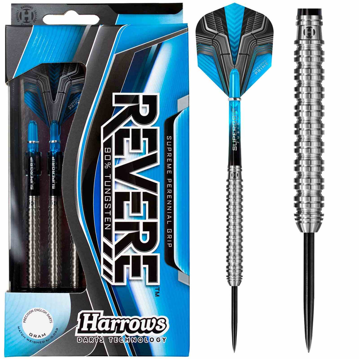 Harrows Revere 90% Tungsten 25g Darts