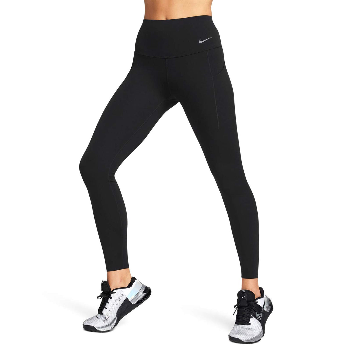 Nike Universa Womens High-Waisted Full-Length Leggings with Pockets