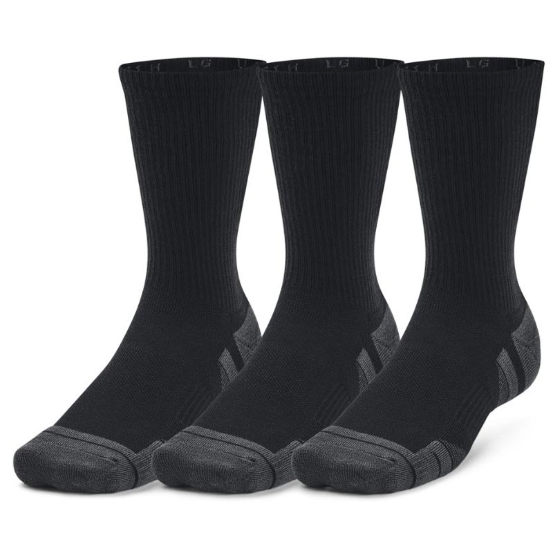 Under Armour Performance Tech 3 Pack Crew Socks