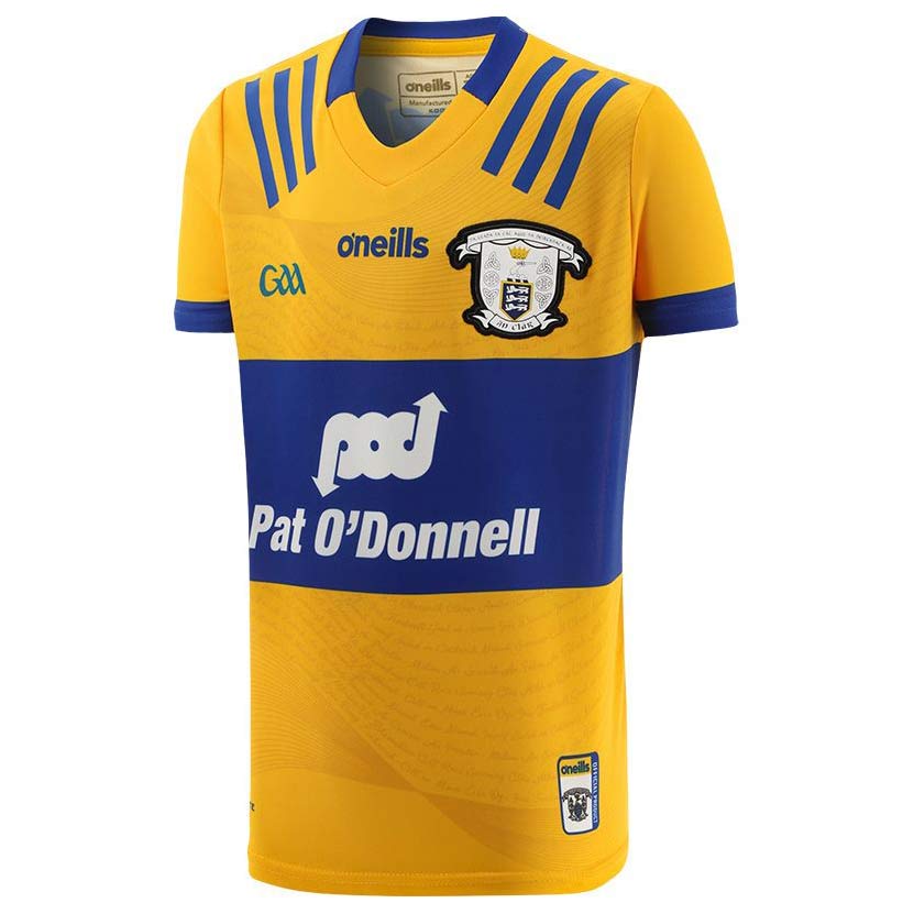 O'Neills Clare 2023 Kids Home Jersey