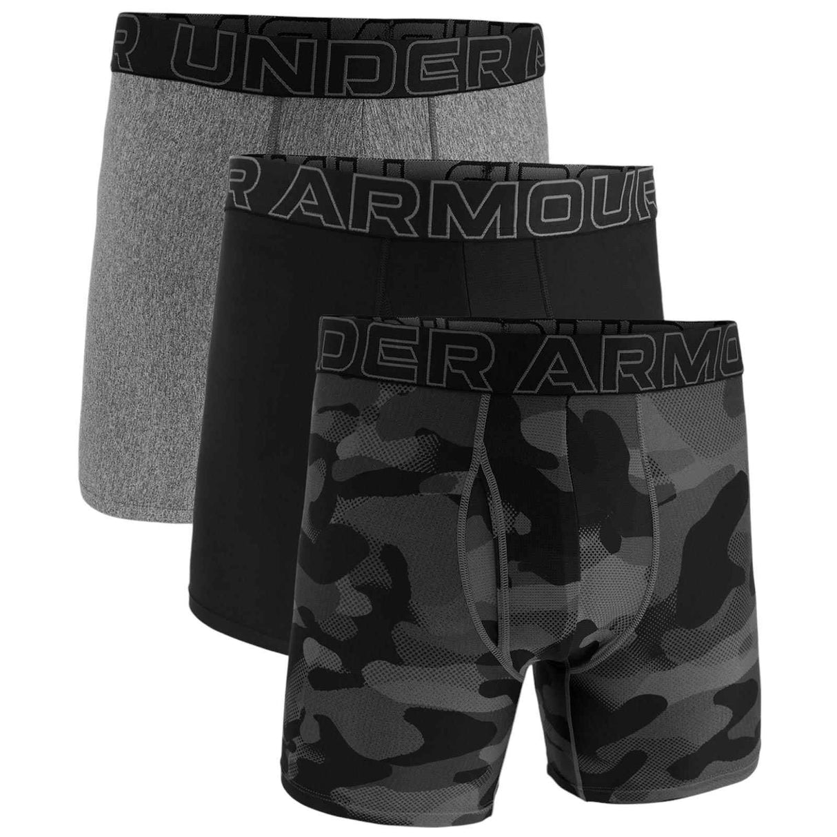 Under Armour Performance Tech 6inch 3-Pack Boxers