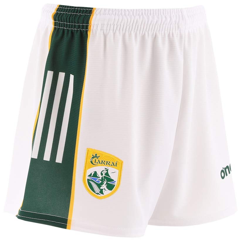 O'Neills Kerry GAA 2024 Home Kids Printed Shorts