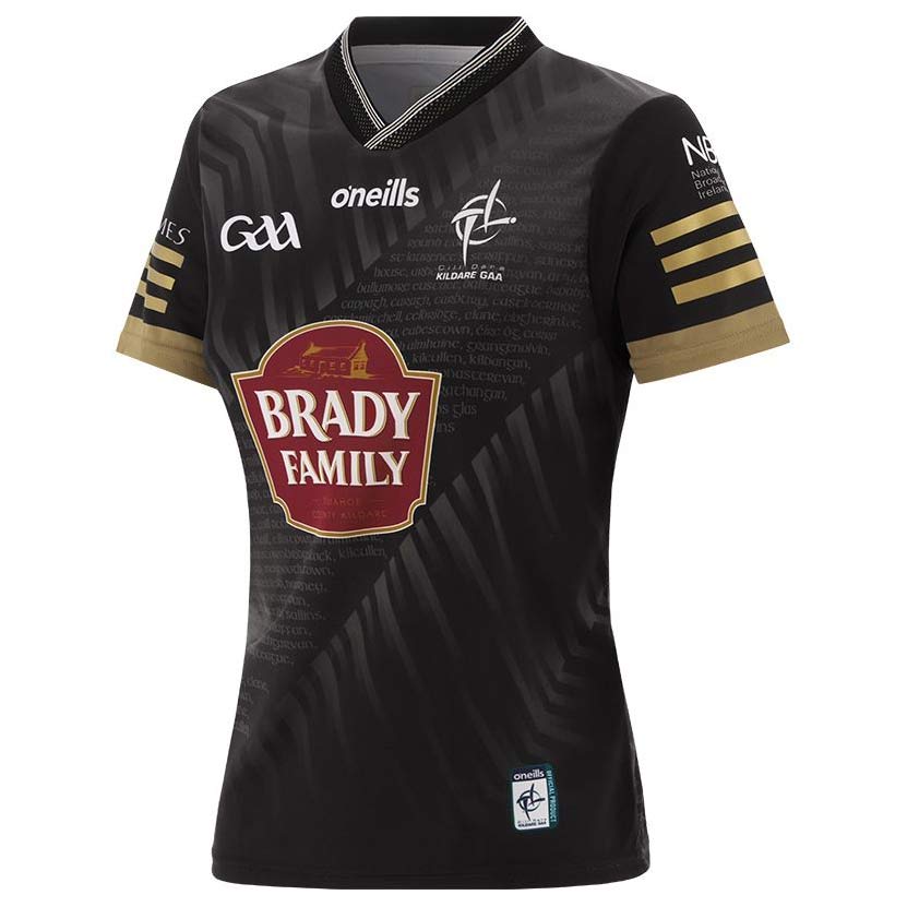 O'Neills Kildare 24 Alt Wmns Fit Jsy Blk