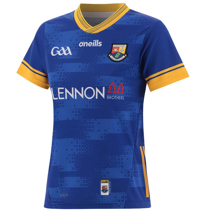 O'Neills Longford GAA 2024 Home Womens Fit Jersey