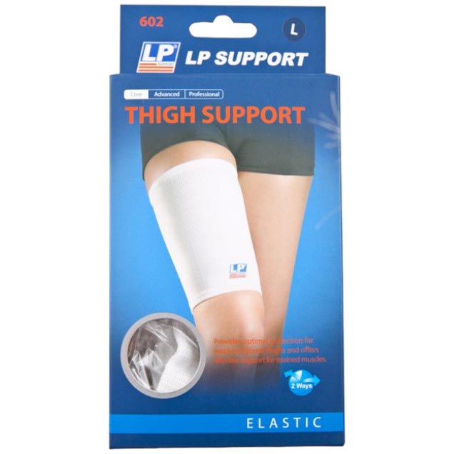 LP Elasticated Thigh Support White