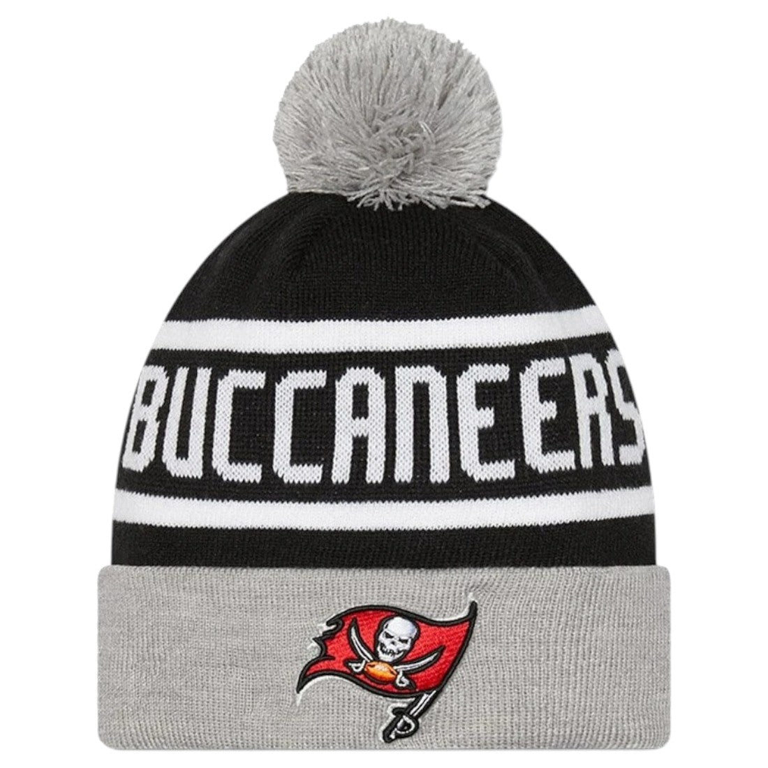 New Era Tampa Bay Buccaneers NFL Jake Cuff Knit Bobble Hat