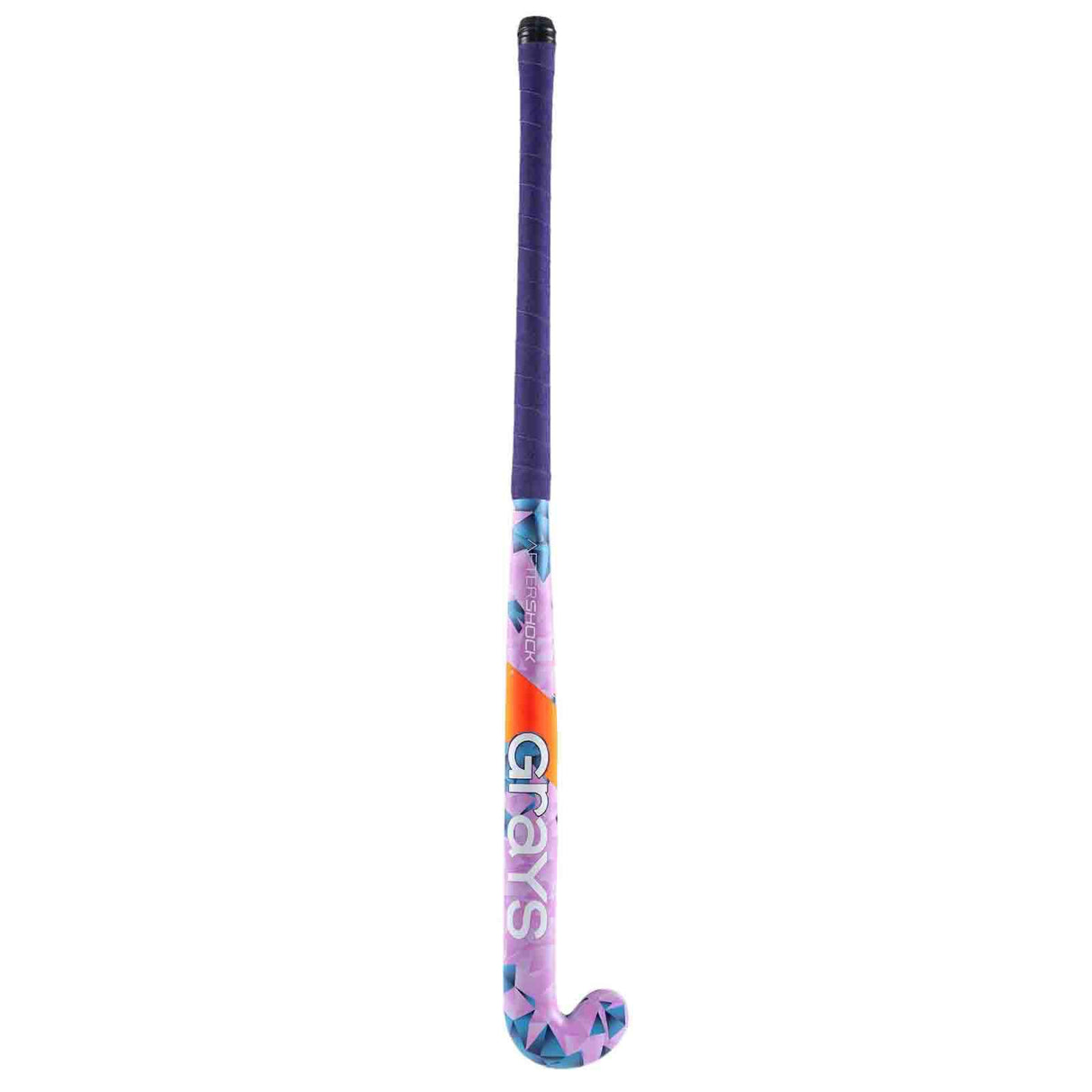 Grays Aftershock Ultrabow Hockey Stick Purple/Blue