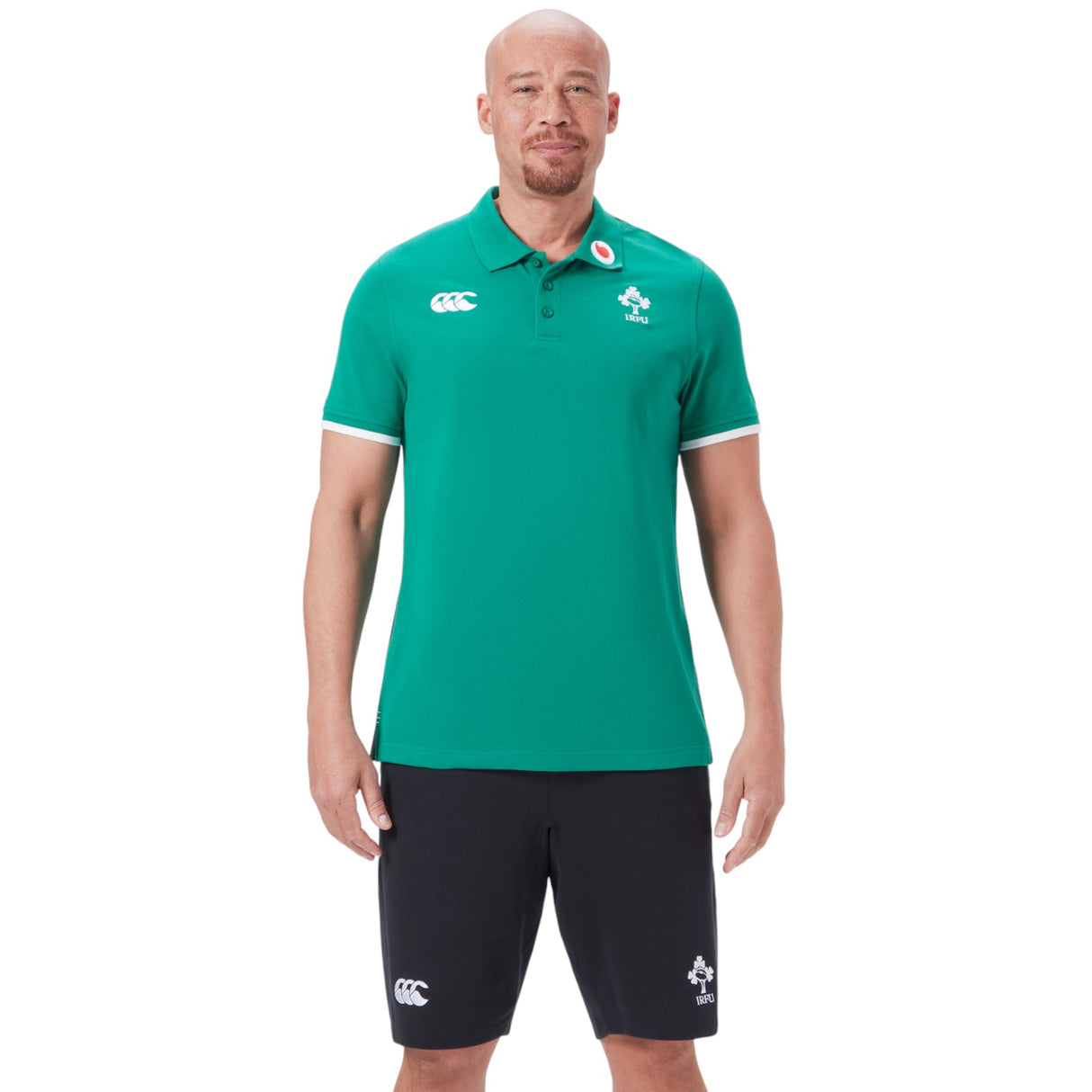 Canterbury IRFU Rugby Ireland 2024/25 Short Sleeved Polo Shirt