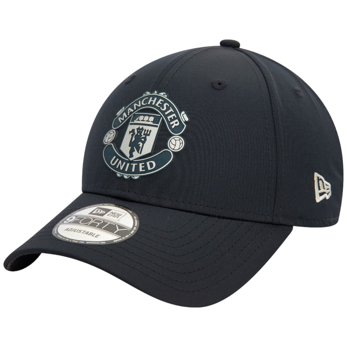 Berretto Manchester United FC New Era - Ufficiale, Taglia Unica, Blu, Per Tifosi