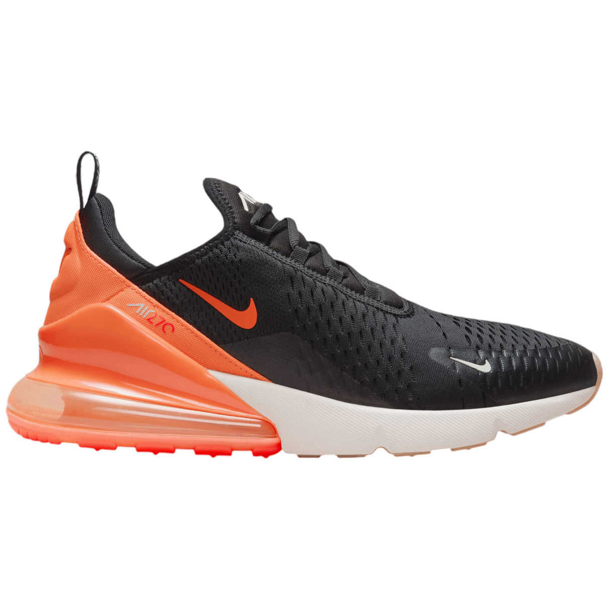 Nike Mens Air Max 270 Black Orange