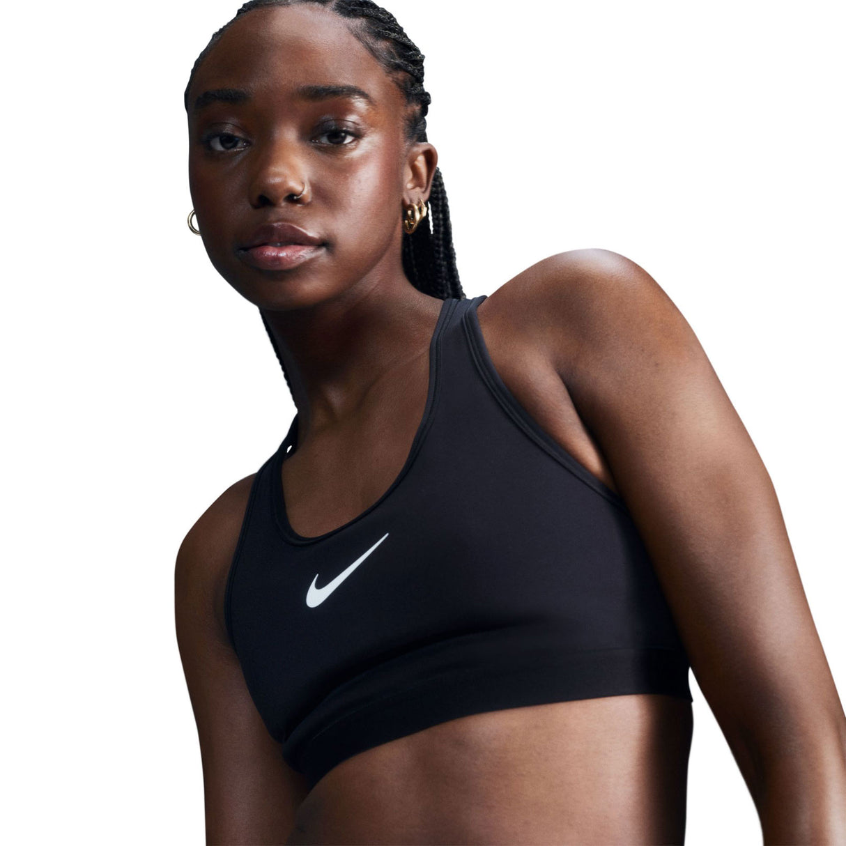 Nike Swoosh High Support Womens Non-Padded Adjustable Sports Bra